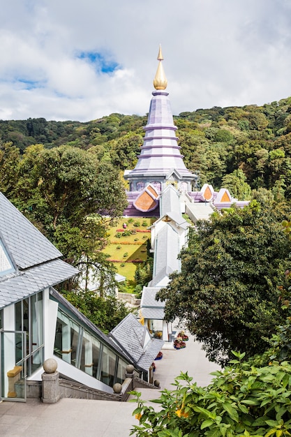 Royal Chedi bei Doi Inthanon - der höchste Berg Thailands