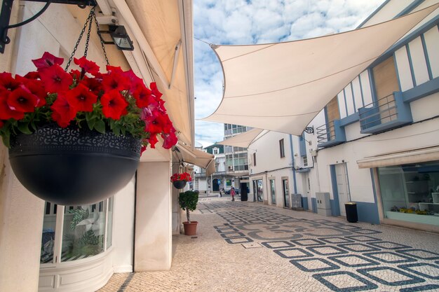 Rua da cidade de Faro