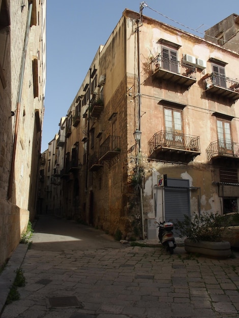 Rua da cidade de Palermo