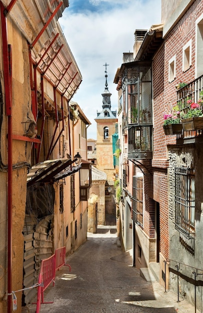 Rua da cidade velha de toledo