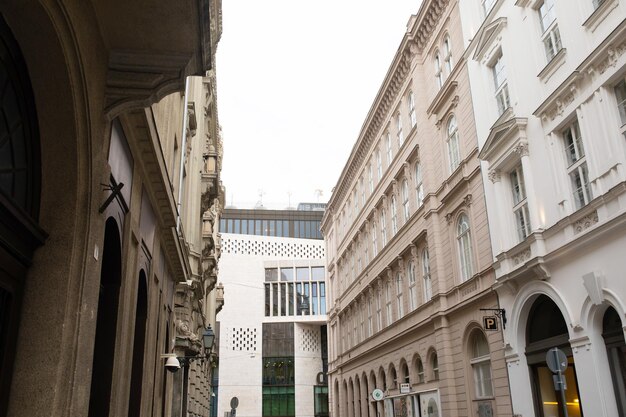 Rua em Budapeste, Hungria.