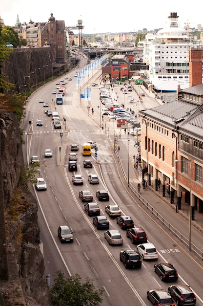 Foto rua em estocolmo