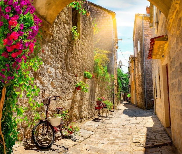 Rua em perast