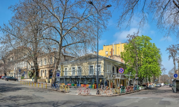 Rua Gogol em Odessa Ucrânia