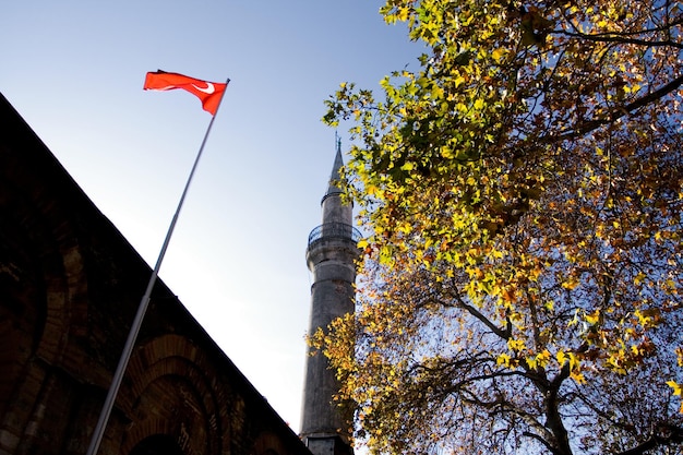 Ruas de Istambul à luz do dia, Turquia.