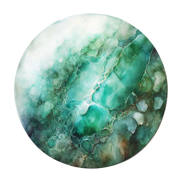 Rubin-Stein-Aquarell Jade-Stein-Aquarell