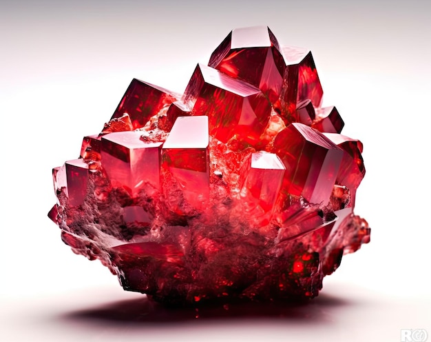 Ruby Gem Stone aislado creado con tecnología de IA generativa