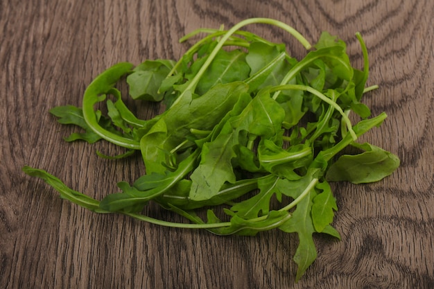 Rucola deixa pilha