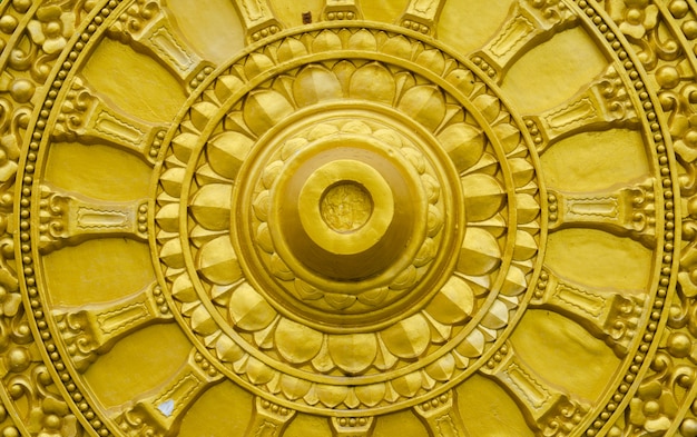 Foto rueda de oro del dhamma