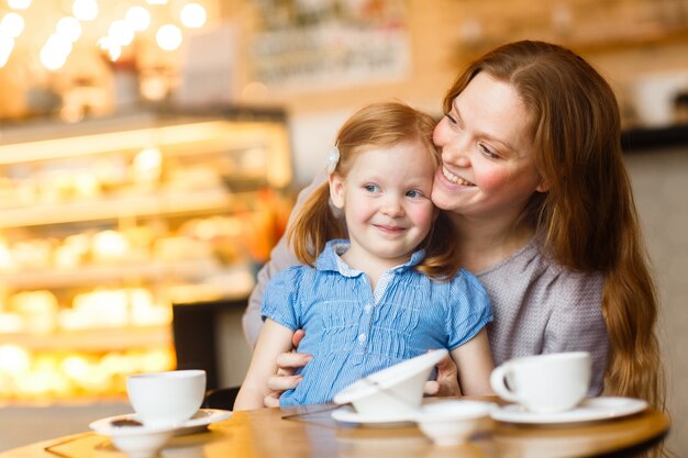 Ruhe im Café