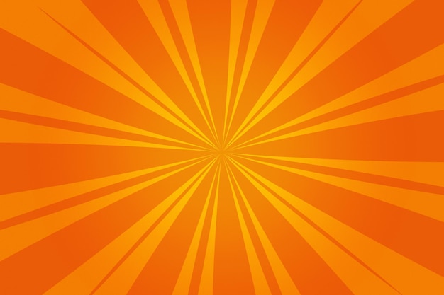 Ruido de fondo naranja con efecto de explosión solar
