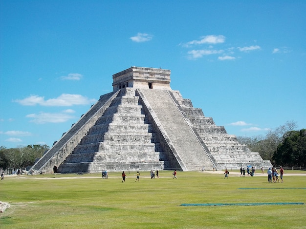 Ruínas antigas de Maya, Chichen Itza, Yucatan, México