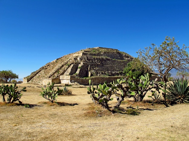 Ruínas antigas de Zapotec, Monte Alban, México