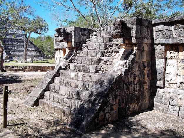 Ruínas antigas do Maya Chichen Itza Yucatan México