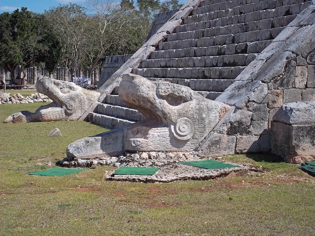 Ruínas antigas do Maya Chichen Itza Yucatan México