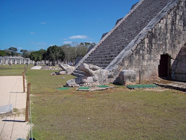 Ruínas antigas do Maya Chichen Itza Yucatan México