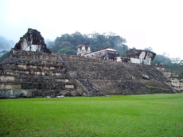 Ruínas antigas do Maya Palenque México