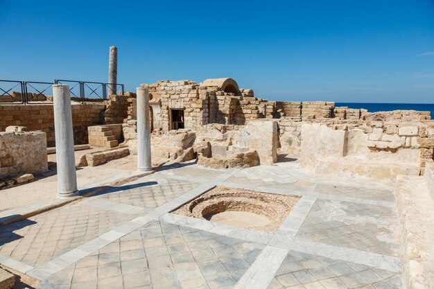 Ruinas de la antigua Cesarea Israel