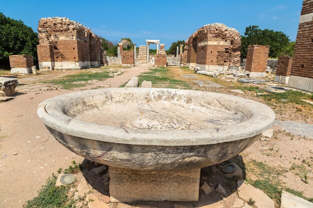 Ruinas de la antigua ciudad de Éfeso en Turquía