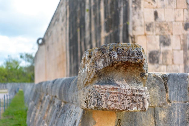 Ruinas de la antigua civilización maya en Chichen Itza