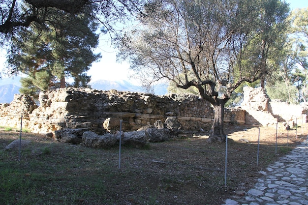 Ruinas de la antigua Esparta