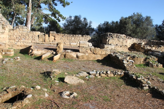 Ruinas de la antigua Esparta