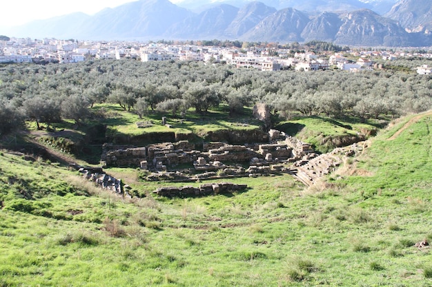 Ruinas de la antigua Esparta