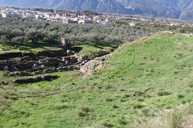 Ruinas de la antigua Esparta