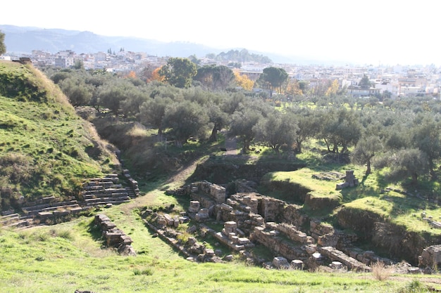 Ruinas de la antigua Esparta