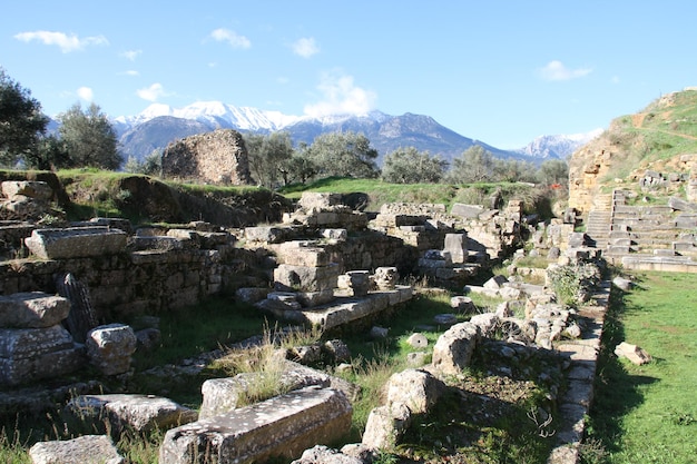 Ruinas de la antigua Esparta