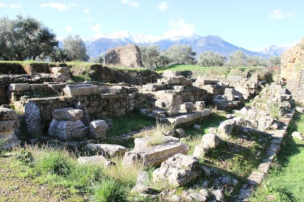 Ruinas de la antigua Esparta