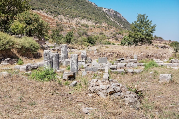 Ruinas de la antigua Éfeso Selcuk en la provincia de Izmir Turquía