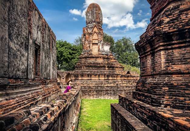 Ruinas de la antigua Tailandia