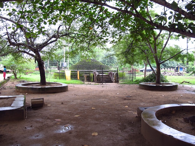 Ruinas antiguas en Anuradhapura, Sri Lanka