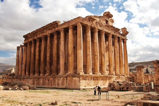 Ruinas antiguas de Baalbek, Líbano