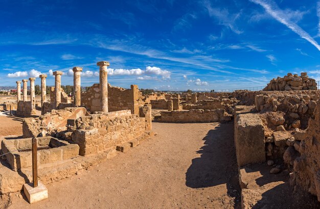 Ruinas antiguas cerca de Pathos