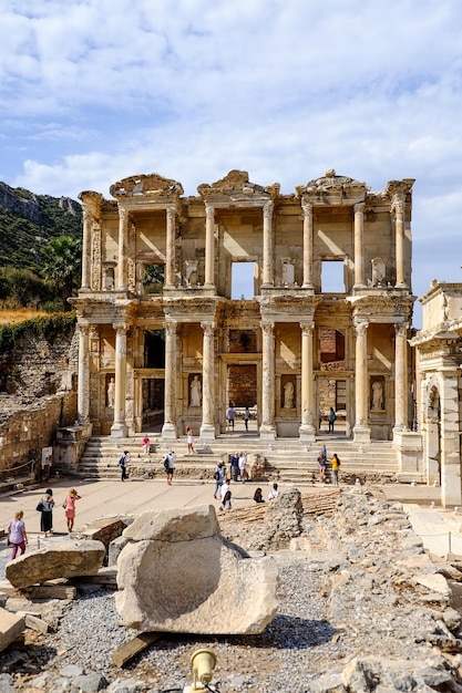 Ruinas antiguas en la ciudad de Éfeso Turquía