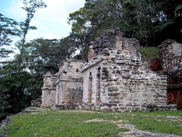 Ruinas antiguas de Maya Bonampak México