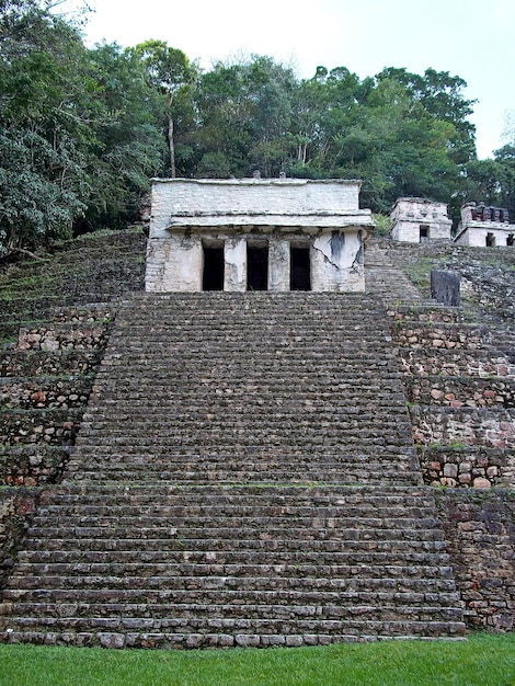 Ruinas antiguas de Maya Bonampak México