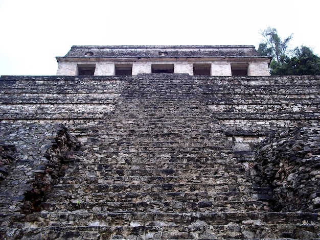 Ruinas antiguas de Maya Palenque México