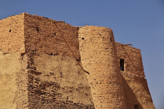 Ruinas antiguas, Old Dongola en Sudán, Sahara deser, África