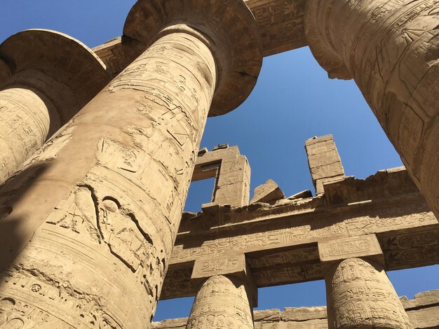 Ruinas antiguas del templo de Karnak