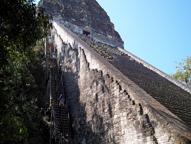 Ruinas antiguas en Tikal, Guatemala