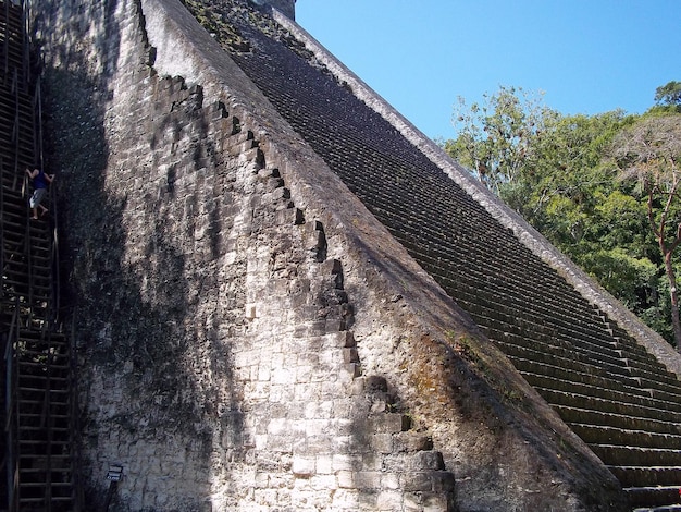 Ruinas antiguas en Tikal, Guatemala