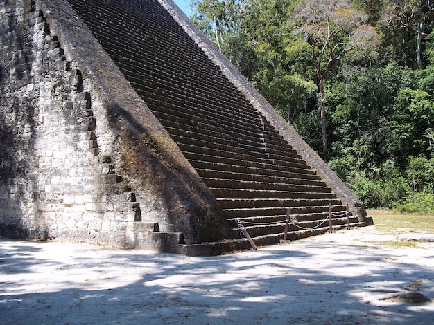 Ruinas antiguas en Tikal, Guatemala