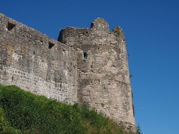 Ruinas del castillo de Chepstow en Chepstow