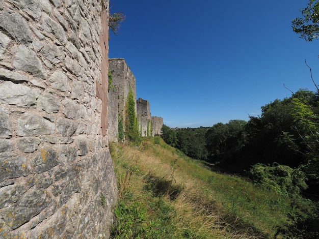 Ruinas del castillo de Chepstow en Chepstow