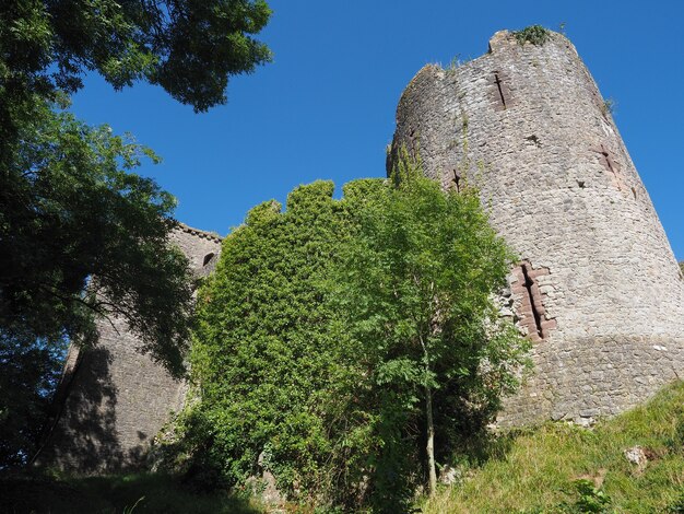 Ruinas del castillo de Chepstow en Chepstow