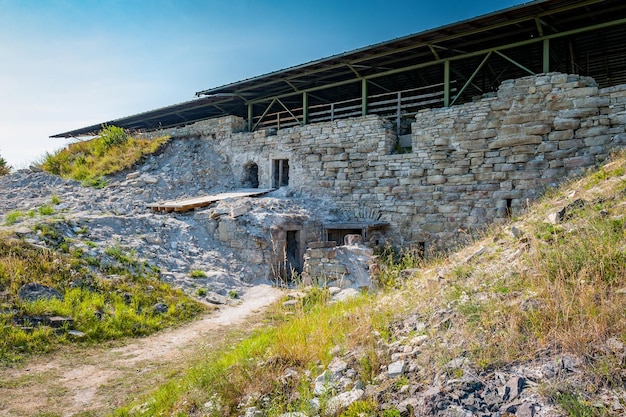 Ruinas del castillo de Maasi Isla de Saaremaa Estonia