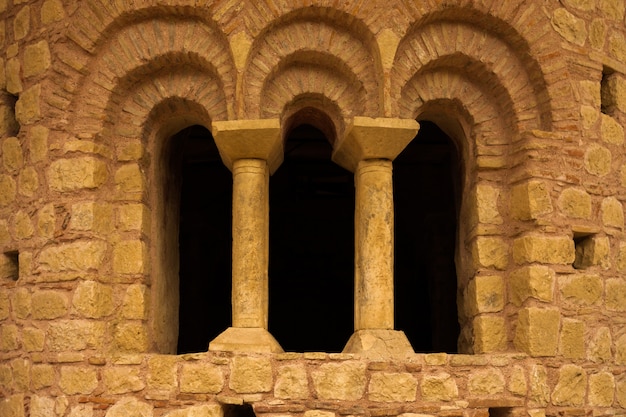 Foto ruinas de una ciudad antigua